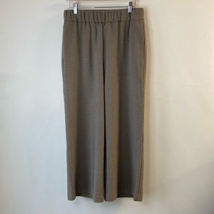 Minimum cream and brown plaid pant